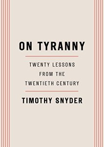 Cover image of On Tyranny