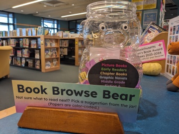 Book Browse Bear